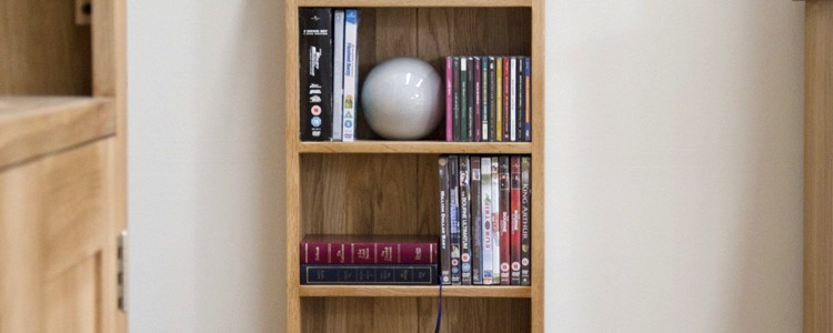 Wooden CD DVD Rack